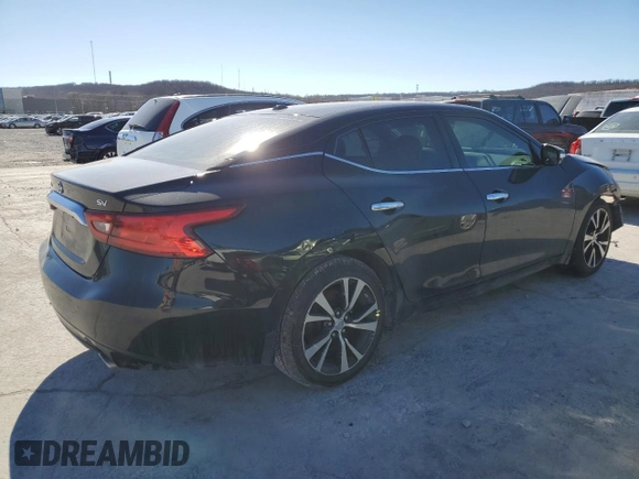 2018 Nissan Maxima Platinum with VIN 1N4AA6APXJC390241, listed as a Copart auction lot 40622004 with 76,879 mi miles and Salvage Title. Bid and sale history available at DreamBid. Image 3.