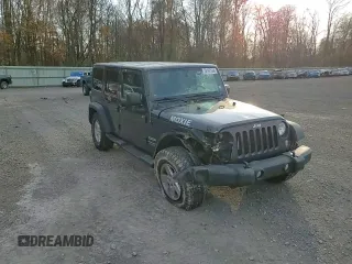 2018 Jeep Wrangler JK Unlimited Sport S with VIN 1C4BJWDG1JL896390, listed as a Copart auction lot 78167144 with 114,813 mi miles and Salvage Title. Bid and sale history available at carsss.com. Image 11.