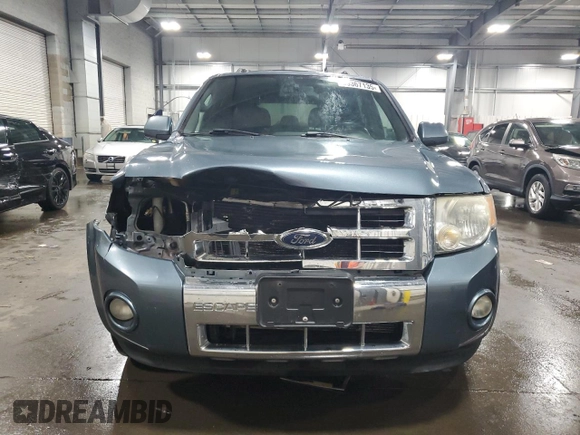 2010 Ford Escape Limited with VIN 1FMCU0EG8AKA54266, listed as a Copart auction lot 59367135 with 123,598 mi miles and Salvage title. Bid and sale history available at DreamBid. Image 5.