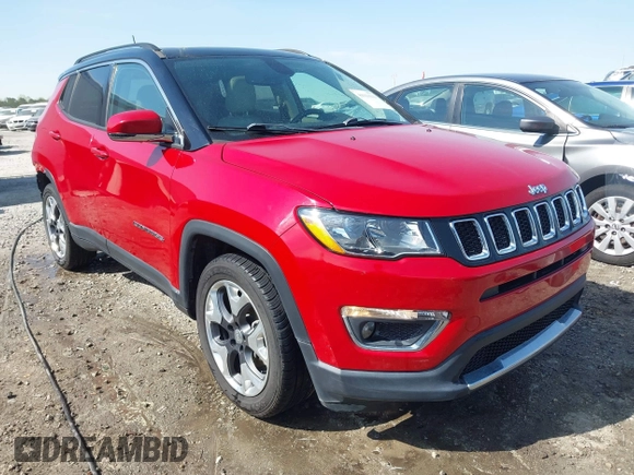 2018 Jeep Compass Limited with VIN 3C4NJCCB9JT466032, listed as a IAAI auction lot 41910549 with 81,249 mi miles and . Bid and sale history available at DreamBid. Image 1.