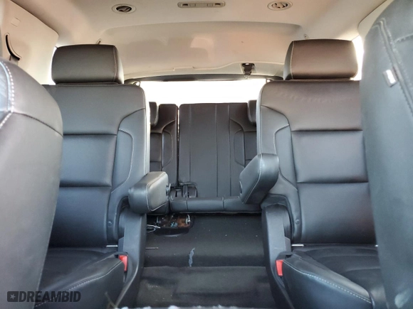 2018 Chevrolet Tahoe Premier with VIN 1GNSCCKC4JR130828, listed as a Copart auction lot 83080234 with 117,717 mi miles and Salvage Title. Bid and sale history available at carsss.com. Image 10.