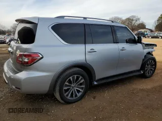 2019 Nissan Armada SL with VIN JN8AY2ND1KX008160, listed as a Copart auction lot 78610913 with 92,984 mi miles. Bid and sale history available at carsss.com. Image 3.