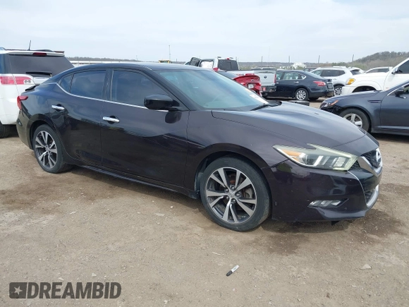 2016 Nissan Maxima SL with VIN 1N4AA6AP3GC393930, listed as a IAAI auction lot 41829151 with 202,255 mi miles and . Bid and sale history available at DreamBid. Image 1.