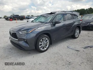 2023 Toyota Highlander Hybrid Limited with VIN 5TDXBRCHXPS111841, listed as a Copart auction lot 62333515 with 25,303 mi miles and Clean title. Bid and sale history available at DreamBid. Image 1.