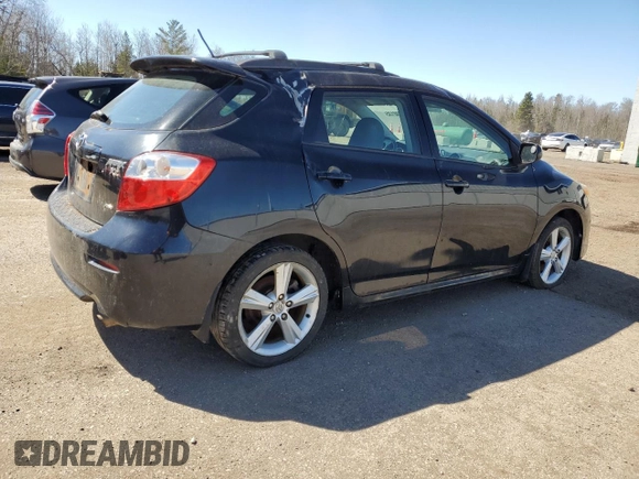 2009 Toyota Matrix S with VIN 2T1LE40E29C001820, listed as a Copart auction lot 53630135 with 335,287 mi miles and Clean title. Bid and sale history available at DreamBid. Image 3.