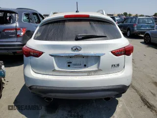 2011 Infiniti FX with VIN JN8AS1MU4BM110177, listed as a Copart auction lot 62945314 with 105,820 mi miles and Salvage Title. Bid and sale history available at DreamBid. Image 6.