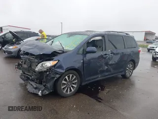 2018 Toyota Sienna XLE with VIN 5TDDZ3DC8JS197365, listed as a IAAI auction lot 42311598 with 199,121 mi miles and . Bid and sale history available at DreamBid. Image 2.