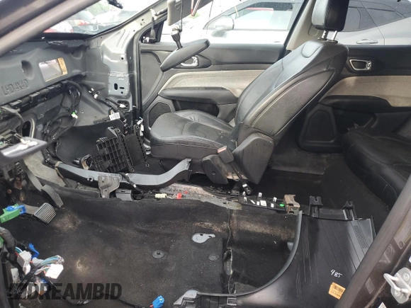 2022 Jeep Compass Latitude Lux with VIN 3C4NJDFB1NT109208, listed as a Copart auction lot 58017015 with Not provided miles and Non repairable. Bid and sale history available at DreamBid. Image 7.