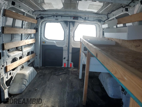 2015 Ford Transit Cargo with VIN 1FTNR1ZM4FKA33992, listed as a Copart auction lot 74308214 with 115,095 mi miles and Salvage Title. Bid and sale history available at DreamBid. Image 10.