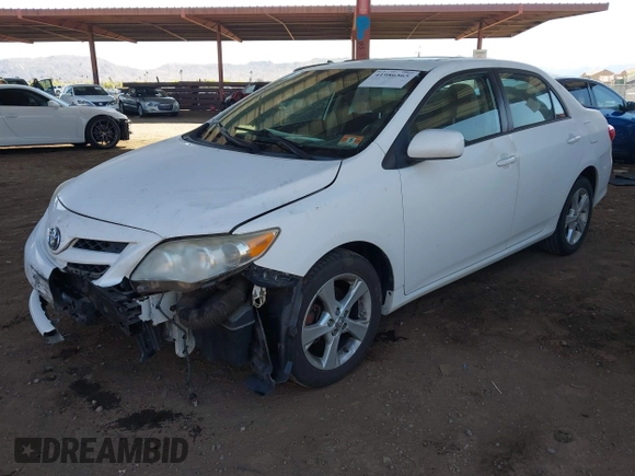 2011 Toyota Corolla L with VIN 2T1BU4EE3BC604630, listed as a IAAI auction lot 41986565 with 132,325 mi miles. Bid and sale history available at carsss.com. Image 17.