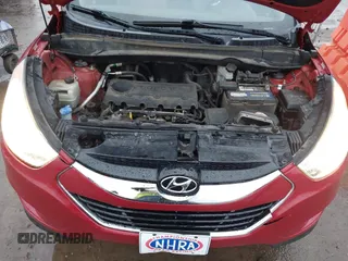 2013 Hyundai Tucson GLS with VIN KM8JU3AC8DU683546, listed as a IAAI auction lot 41956167 with 141,510 mi miles. Bid and sale history available at carsss.com. Image 10.