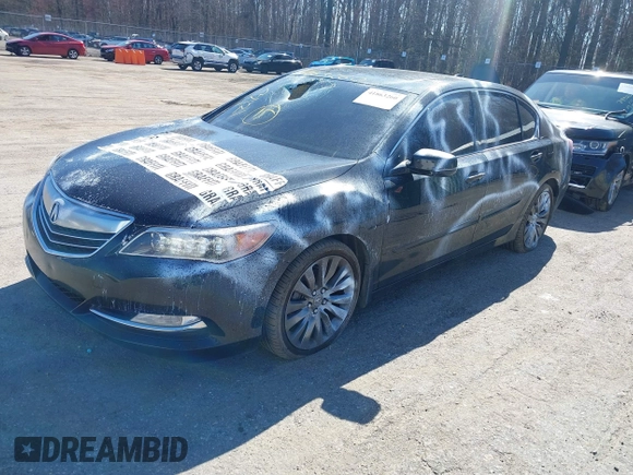 2016 Acura RLX Technology with VIN JH4KC1F56GC000486, listed as a IAAI auction lot 41863260 with 118,915 mi miles and . Bid and sale history available at DreamBid. Image 2.