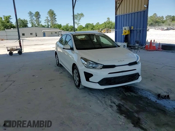 2022 Kia Rio S with VIN 3KPA24AD2NE443935, listed as a Copart auction lot 60529534 with 9,120 mi miles and Salvage Title. Bid and sale history available at carsss.com. Image 11.