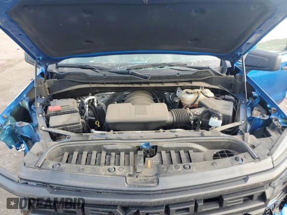 2022 Chevrolet Silverado 1500 Custom Trail Boss with VIN 3GCPDCED1NG685533, listed as a Copart auction lot 61293174 with 62,810 mi miles and Salvage Title. Bid and sale history available at DreamBid. Image 11.