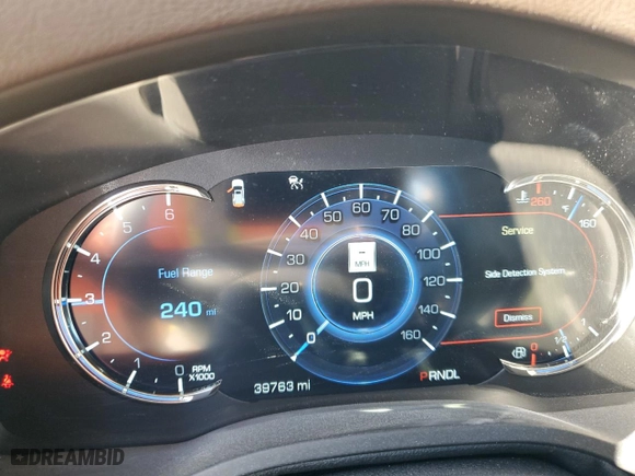 2017 Cadillac Escalade Premium Luxury with VIN 1GYS3CKJ8HR276368, listed as a Copart auction lot 87684765 with 39,763 mi miles and Salvage Title. Bid and sale history available at carsss.com. Image 9.