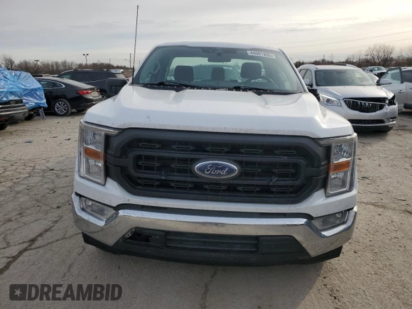 2022 Ford F-150 XL with VIN 1FTMF1CB7NKD93655, listed as a Copart auction lot 44081205 with 90,463 mi miles and Salvage Title. Bid and sale history available at carsss.com. Image 5.