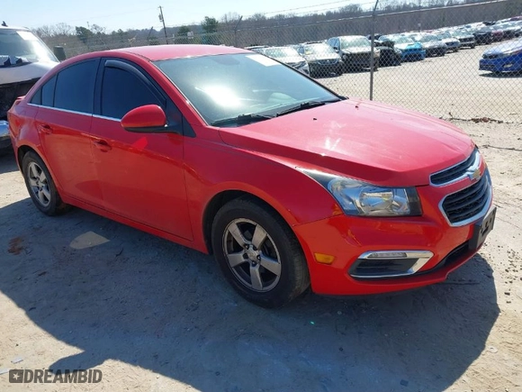 2016 Chevrolet Cruze Limited LT with VIN 1G1PE5SB0G7224942, listed as a IAAI auction lot 41635960 with 104,384 mi miles. Bid and sale history available at carsss.com. Image 1.