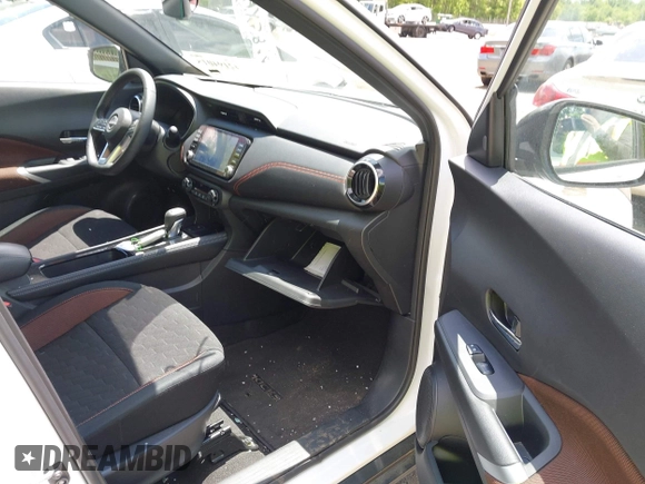 2023 Nissan Kicks SR with VIN 3N1CP5DV8PL567343, listed as a IAAI auction lot 42194015 with 28,369 mi miles and . Bid and sale history available at carsss.com. Image 5.