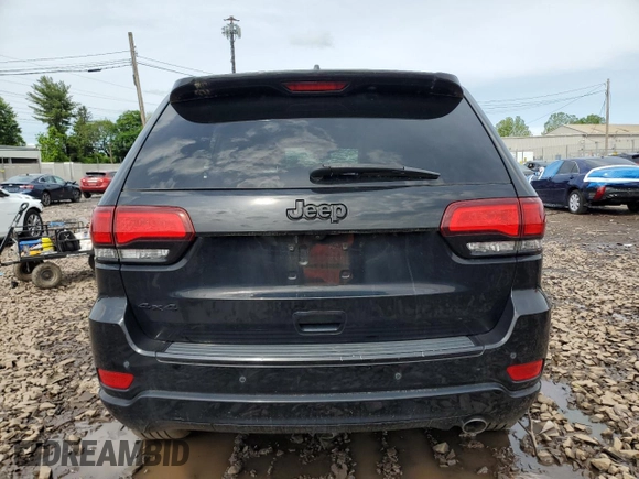 2017 Jeep Grand Cherokee Altitude z VIN 1C4RJFAG4HC863011, wystawiony jako Copart lot #55842965 z przebiegiem Nie podano mil oraz Szkody całkowita. Historia ofert i sprzedaży dostępna na DreamBid. Obrazek 6.