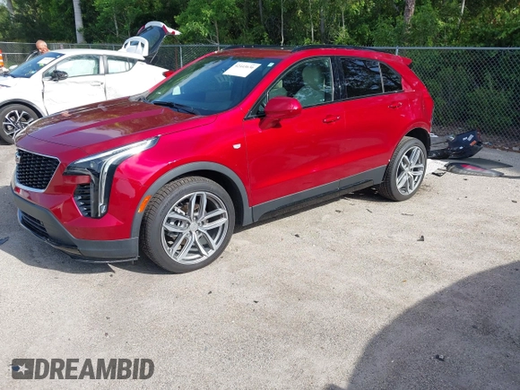 2020 Cadillac XT4 FWD Sport with VIN 1GYFZER44LF116168, listed as a IAAI auction lot 42443636 with 40,450 mi miles and . Bid and sale history available at DreamBid. Image 18.