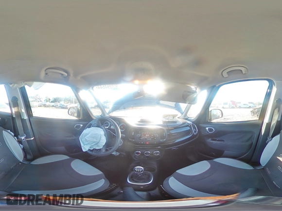 2015 FIAT 500L Pop with VIN ZFBCFAAH4FZ030597, listed as a Copart auction lot 82094644 with 65,943 mi miles and Salvage Title. Bid and sale history available at carsss.com. Image 13.