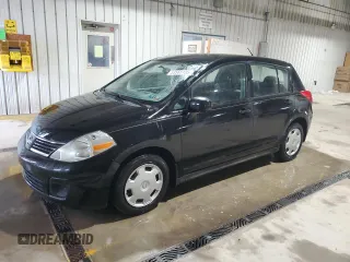 2007 Nissan Versa 1.8 S with VIN 3N1BC13E87L409263, listed as a Copart auction lot 53565105 with 124,860 mi miles and Salvage Title. Bid and sale history available at carsss.com. Image 1.