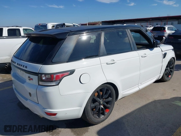 2015 Land Rover Range Rover Sport HSE with VIN SALWR2VF2FA520057, listed as a IAAI auction lot 41658926 with 1 mi miles. Bid and sale history available at carsss.com. Image 4.