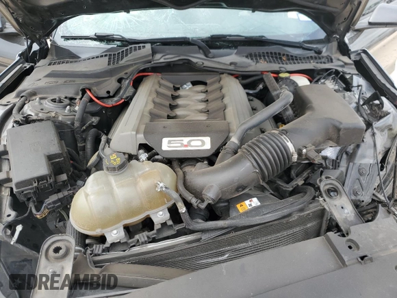 2017 Ford Mustang GT with VIN 1FA6P8CF5H5340110, listed as a Copart auction lot 50806275 with 105,301 mi miles and Salvage Title. Bid and sale history available at carsss.com. Image 11.