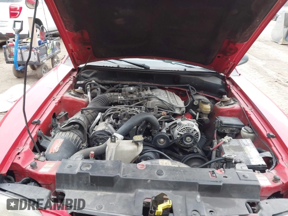 1998 Ford Mustang with VIN 1FAFP4443WF256137, listed as a IAAI auction lot 41542677 with 175,919 mi miles. Bid and sale history available at carsss.com. Image 10.