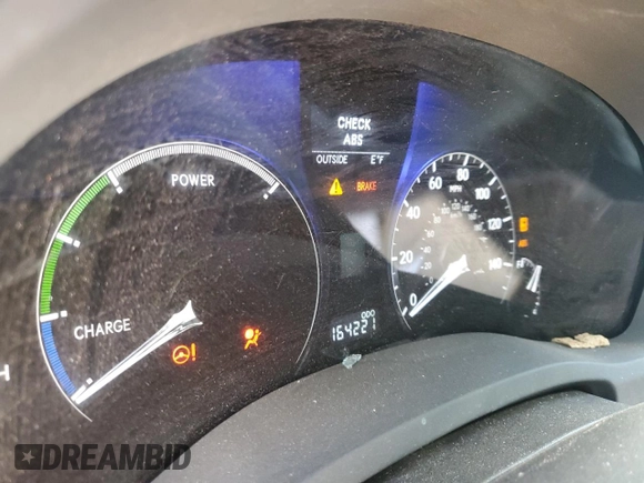2012 Lexus RX 450h with VIN JTJBC1BA3C2435404, listed as a Copart auction lot 50693325 with 164,221 mi miles and Salvage Title. Bid and sale history available at DreamBid. Image 9.