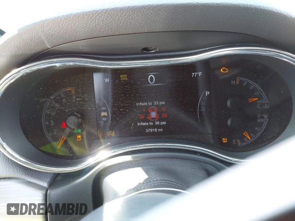 2019 Jeep Grand Cherokee Limited with VIN 1C4RJFBG7KC828467, listed as a IAAI auction lot 41822561 with 37,916 mi miles and . Bid and sale history available at DreamBid. Image 7.