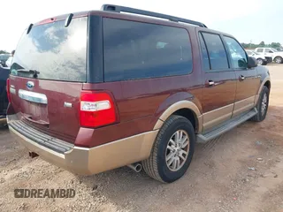 2011 Ford Expedition EL XLT with VIN 1FMJK1H54BEF40456, listed as a IAAI auction lot 42097529 with 209,217 mi miles. Bid and sale history available at carsss.com. Image 4.