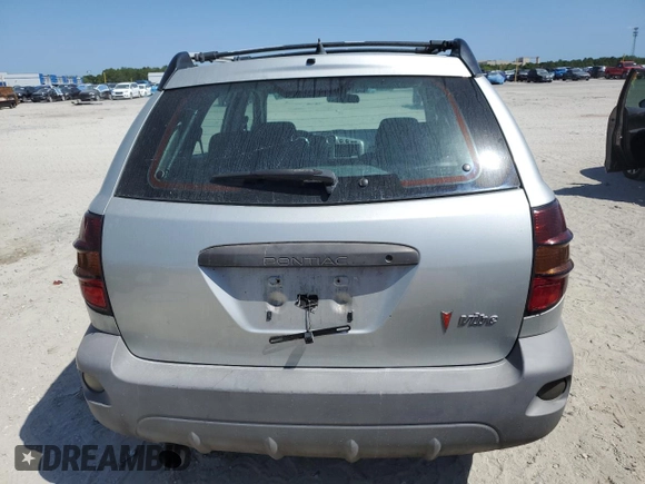 2003 Pontiac Vibe with VIN 5Y2SL62833Z407834, listed as a Copart auction lot 53695595 with 124,783 mi miles and Clean Title. Bid and sale history available at carsss.com. Image 6.
