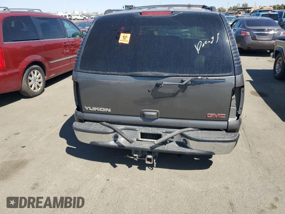 2002 GMC Yukon SLT with VIN 1GKEK13T62J122777, listed as a Copart auction lot 69282264 with 0 mi miles and Salvage Title. Bid and sale history available at carsss.com. Image 6.