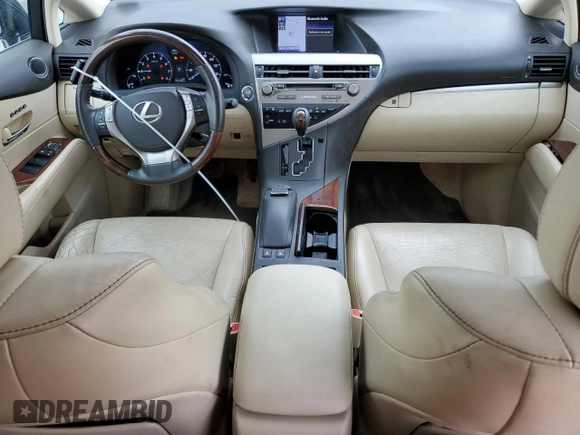 2015 Lexus RX 350 with VIN 2T2BK1BA5FC272701, listed as a Copart auction lot 58816635 with 169,168 mi miles and Salvage title. Bid and sale history available at DreamBid. Image 8.