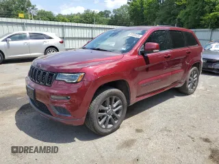 2018 Jeep Grand Cherokee High Altitude z VIN 1C4RJFCG6JC111703, wystawiony jako Copart lot #61926025 z przebiegiem 122 613 mil mil oraz Szkoda całkowita • Salvage title. Historia ofert i sprzedaży dostępna na DreamBid. Obrazek 1.