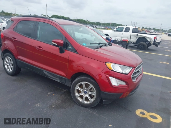 2021 Ford EcoSport SE z VIN MAJ3S2GE5MC440942, wystawiony jako IAAI lot #42407591 z przebiegiem 21 945 mil mil oraz . Historia ofert i sprzedaży dostępna na DreamBid. Obrazek 1.