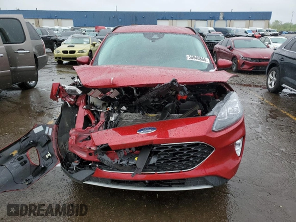 2022 Ford Escape Titanium with VIN 1FMCU9J94NUA90574, listed as a Copart auction lot 56940865 with 23,795 mi miles and Non repairable. Bid and sale history available at DreamBid. Image 5.