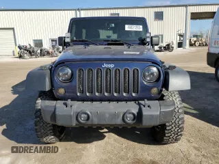 2013 Jeep Wrangler Unlimited Rubicon with VIN 1C4BJWFG5DL594280, listed as a Copart auction lot 46021265 with 117,102 mi miles and Salvage Title. Bid and sale history available at carsss.com. Image 5.