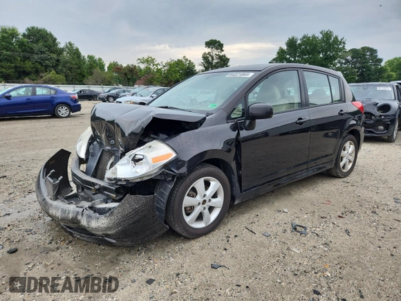 2010 Nissan Versa SL with VIN 3N1BC1CP1AL458944, listed as a Copart auction lot 64221065 with 131,163 mi miles and Salvage title. Bid and sale history available at DreamBid. Image 1.