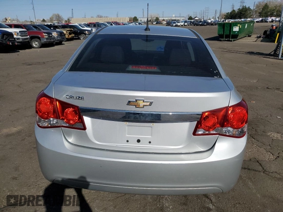 2013 Chevrolet Cruze 1LT with VIN 1G1PC5SB2D7239167, listed as a Copart auction lot 52328535 with 124,008 mi miles and Salvage Title. Bid and sale history available at carsss.com. Image 6.