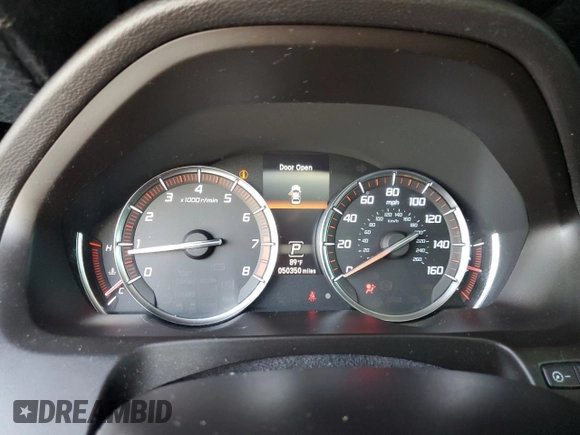 2019 Acura TLX w/A-Spec Pkg with VIN 19UUB3F61KA002301, listed as a Copart auction lot 56480095 with 50,350 mi miles and Clean title. Bid and sale history available at DreamBid. Image 9.