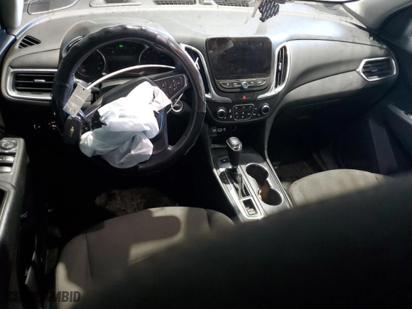2020 Chevrolet Equinox LT with VIN 3GNAXVEX5LL209543, listed as a Copart auction lot 44151345 with 70,807 mi miles and Salvage Title. Bid and sale history available at carsss.com. Image 8.