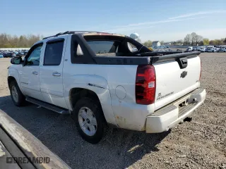 2007 Chevrolet Avalanche LTZ with VIN 3GNFK12387G313473, listed as a Copart auction lot 53617545 with 457,533 mi miles and Clean Title. Bid and sale history available at carsss.com. Image 2.