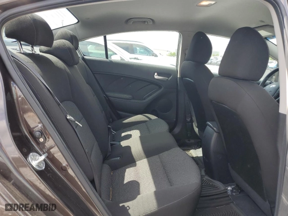 2017 Kia Forte LX with VIN 3KPFK4A73HE099214, listed as a Copart auction lot 52723585 with 45,121 mi miles and Salvage Title. Bid and sale history available at carsss.com. Image 10.
