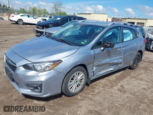 2018 Subaru Impreza Premium with VIN 4S3GTAD61J3715461, listed as a IAAI auction lot 42205386 with 39,933 mi miles and . Bid and sale history available at DreamBid. Image 18.