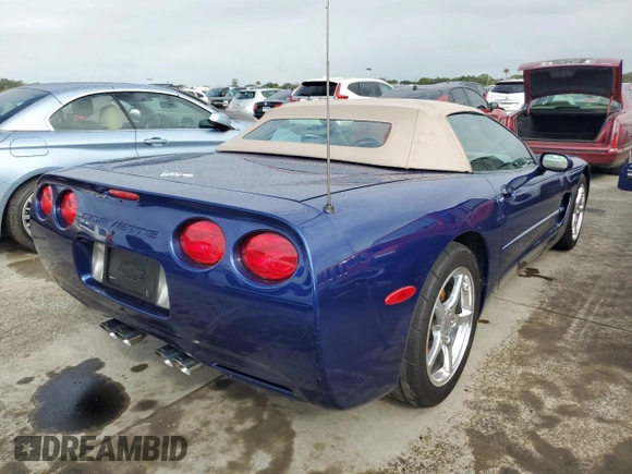 2004 Chevrolet Corvette with VIN 1G1YY32G945106391, listed as a Copart auction lot 74343504 with 0 mi miles and Non Repairable. Bid and sale history available at carsss.com. Image 3.