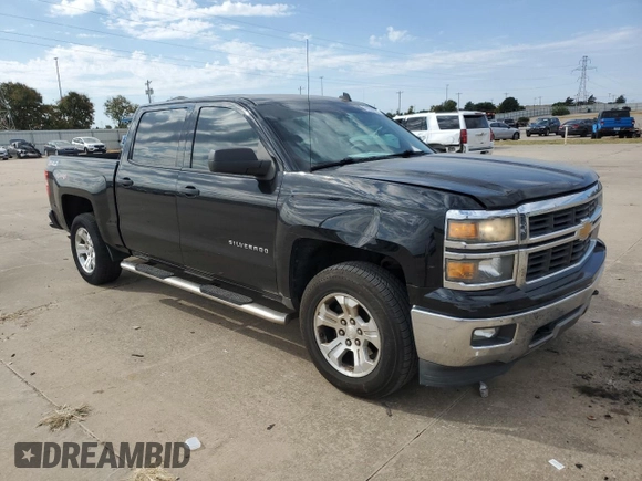 2014 Chevrolet Silverado 1500 LT with VIN 3GCUKRECXEG131197, listed as a Copart auction lot 74350234 with 143,376 mi miles and Salvage Title. Bid and sale history available at DreamBid. Image 4.