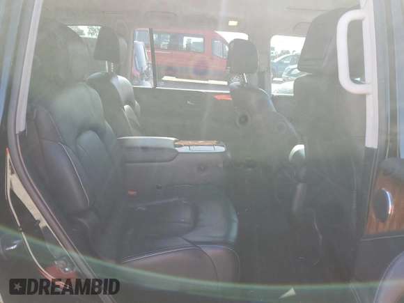 2015 Infiniti QX80 with VIN JN8AZ2NE9F9084032, listed as a Copart auction lot 56218324 with 146,152 mi miles and Salvage Title. Bid and sale history available at carsss.com. Image 10.