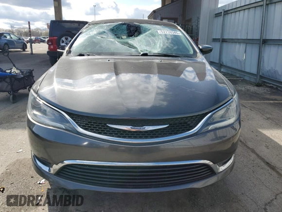 2015 Chrysler 200 Limited with VIN 1C3CCCAB6FN692268, listed as a Copart auction lot 52239345 with 140,245 mi miles and Non repairable. Bid and sale history available at DreamBid. Image 5.